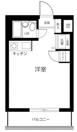 椎名町駅 徒歩7分 1階の物件間取画像